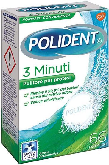 Picture of POLIDENT PULIZIA COMPRESSE x36 - 3 MINUTI VERDE