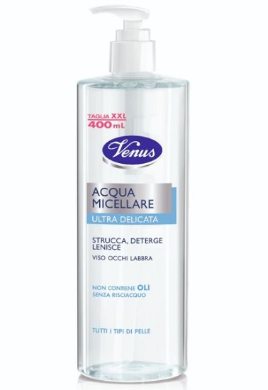 Immagine di STRUCCANTE DETERGENTE VENUS 400ml ULTRADELICATO ACQ MICELL