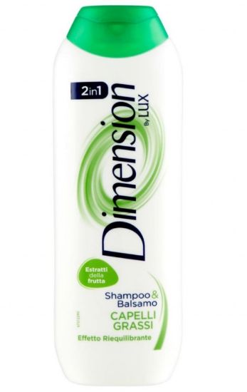 Picture of SHAMPOO DIMENSION 250ml 2/1 GRASSI VERDE 1pz - C12