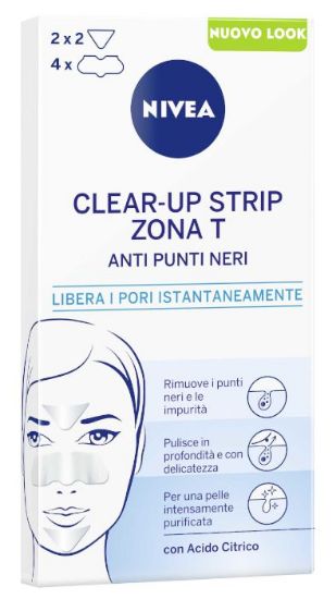 Picture of NIVEA VISO DET CLEARUP ZONA T STRIP 1 x6pz