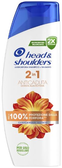 Picture of SHAMPOO HEAD & SHOULDERS 250ml 1pz 2IN1 ANTICADUTA ARANCIO - C6