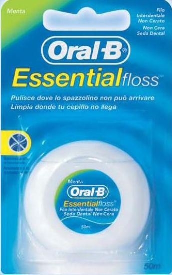 Picture of FILO INTERDENTALE ORALB FILO ESSENTIAL 50MT NON CERATO