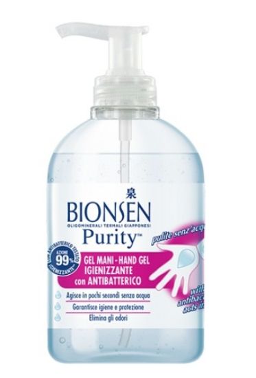 Picture of DISINFETTANTE IGIENIZZANTE GEL MANI 300ml 1pz BIONSEN SANITY