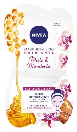 Picture of MASCHERA VISO NIVEA 2x7,5 NUTR INTEN C24x62 ROSA