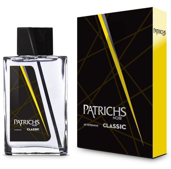 Immagine di DOPOBARBA PATRICHS NOIR 75ml 1pz CLASSIC AFTER SHAVE