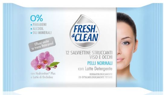 Picture of SALVIETTE FRESH CLEAN STRUCCANTI 1x12pz