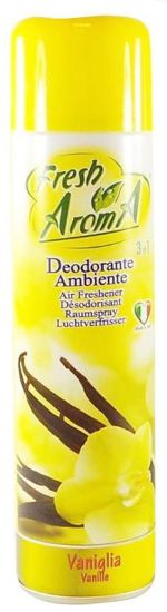 Immagine di PROFUMATORE SPRAY AMBIENTE FRESH AROMA 1pz 300ml VANIGLIA