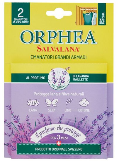 Picture of PROFUMATORE ORPHEA GRANDI ARMADI 2 EMANATORI 1pz LAVANDA