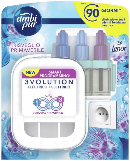 Immagine di PROFUMATORE AMBIPUR DIFFUSORE 3VOLUTION 1pz + RICARICA 20ml RISVEGLIO PRIMAVERILE