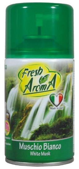 Picture of PROFUMATORE SPRAY AMBIENTE RICARICA FRESH AROMA 1pz 250ml MUSCHIO BIANCO