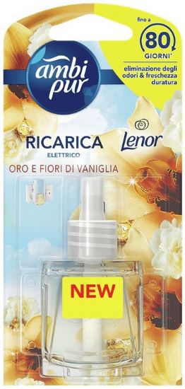 Picture of PROFUMATORE AMBIPUR RICARICA DIFFUSORE 1pz ORO E FIORI DI VANIGLIA