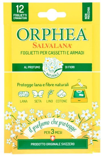 Immagine di PROFUMATORE ORPHEA SALVA CASSETTI ARMADI 1x12pz FIORI