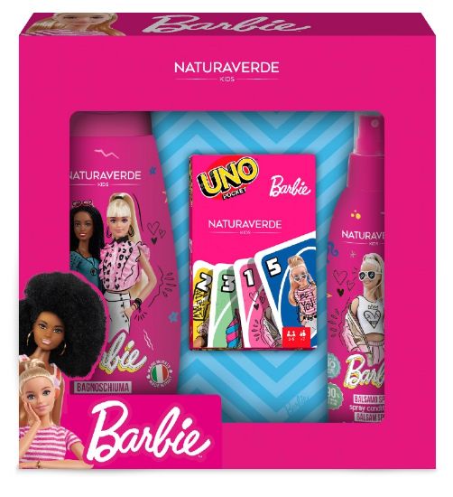 Picture of COFANETTO KID MATTEL BARBIE ETV 50+BURROCAC+CARTE UNO