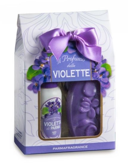 Picture of COFANETTO VIOLETTA PARMA COF profum+lat 35+sap 50/120203 C3