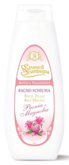 Picture of BAGNOSCHIUMA SPUMA SCIAMPAGNA PEONIA 500ml 1pz - C12