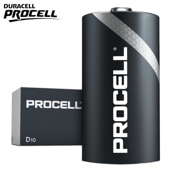 Picture of BATTERIE DURACELL PROCELL D TORCIA MN1300 1.5v 10pz