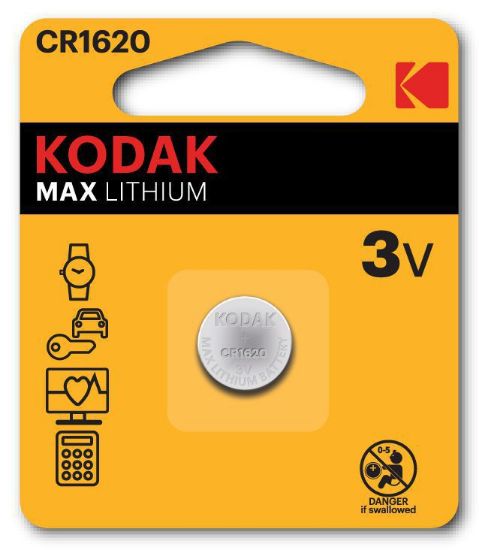 Immagine di PASTIGLIE KODAK 1620 3v 1 x2pz - LITHIUM