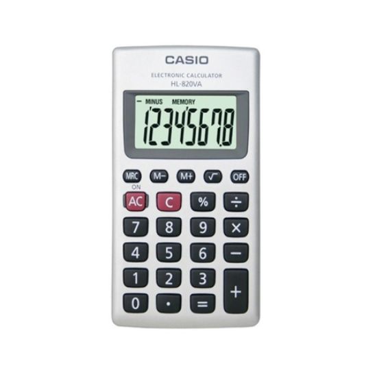 Picture of CALCOLATRICE CASIO TASCABILE HL820 1pz