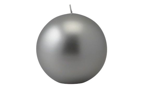 Immagine di CANDELA SFERA 3,5cm 20pz ARGENTO 811