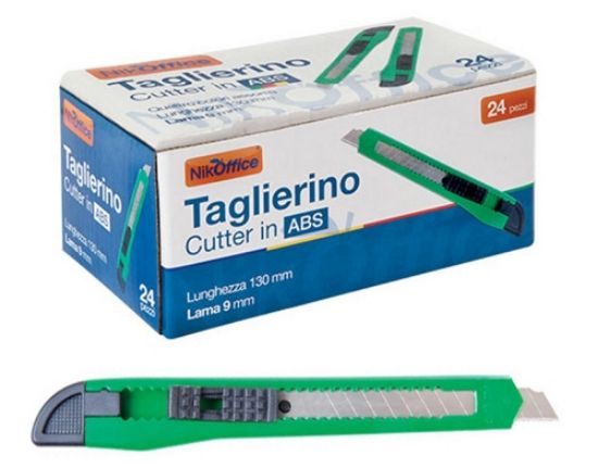 Immagine di CUTTER TAGLIERINO PICCOLI 24pz IN PLASTICA