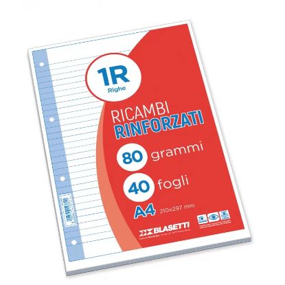 Picture of RICAMBI A4 80gr 1R RINFORZATI 40f