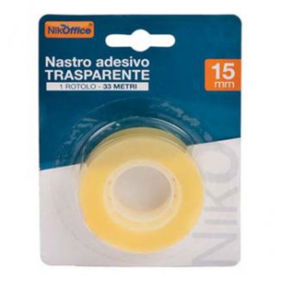 Immagine di SCOTCH TRASPARENTE 15mm X 33mt 1pz BLISTERATO