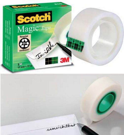 Immagine di SCOTCH SCRIVIBILE 19mm X 33mt 6pz 810 3M SCRIVIBILE PERMANENTE