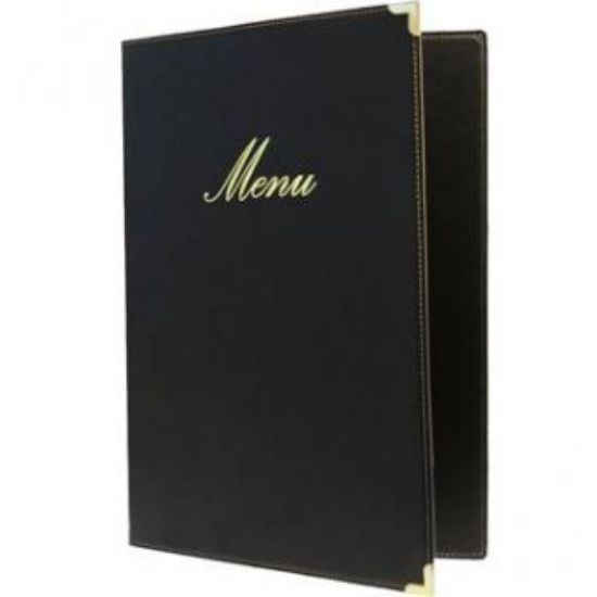 Picture of PORTA MENU' GRANDE SKAY NERO 23X32 8FG - 1pz