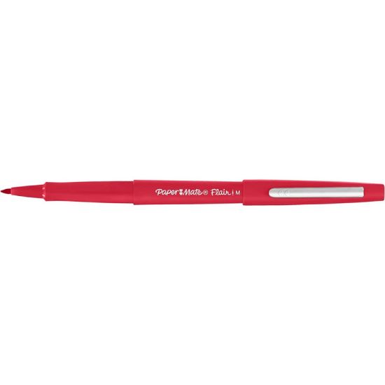 Immagine di PENNA FLAIR PAPERMATE ROSSO 12pz PENNARELLI