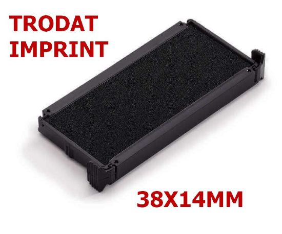 Immagine di CUSCINETTI TIMBRO RICAMBIO NERO 10pz IMPRINT TRODAT 4911