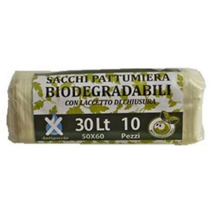 Immagine di SACCHETTI IMMONDIZIA 50x60cm 10pz ORGANICO 30LT