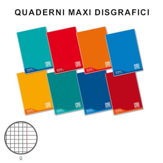 Immagine di QUADERNI MAXI DISGRAFICI RIG. Q 100gr - 6pz 21x29cm A4