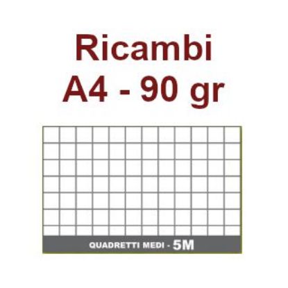 Immagine di RICAMBI A4 90gr 5mm