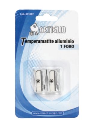 Immagine di TEMPERINI METALLO 1 FORO 1pz BLISTERATO