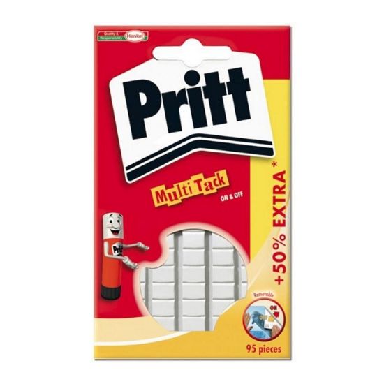 Picture of COLLA GOMMA 95pz REMOVIBILE MULTITAK BIANCO - PRITT