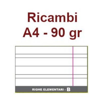 Immagine di RICAMBI A4 90gr RB