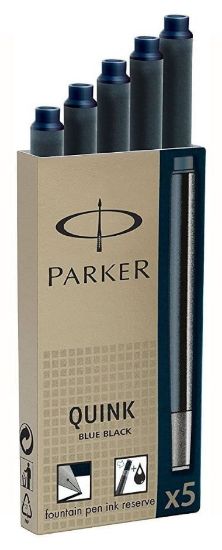 Picture of PENNA CARTUCCE PARKER NERO 5PZ INCHIOSTRO INDELEBILE