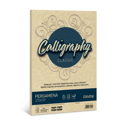 Immagine di CARTA CALLIGRAPHY A4 50FG 90GR CREMA PERGAMENA