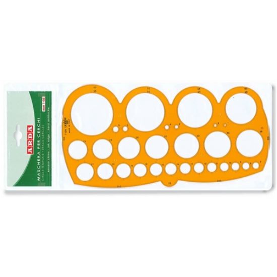 Picture of CIRCOLIGRAFO 55-80mm 1pz MASCHERA PER CERCHI GRANDE