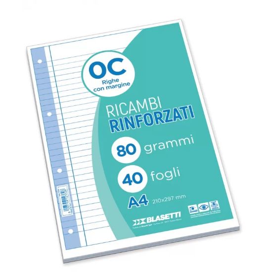 Picture of RICAMBI A4 80gr RC RINFORZATI 40f