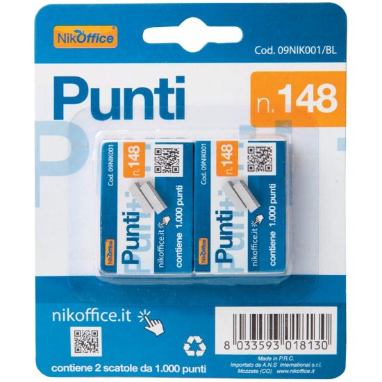 Picture of PUNTI CUCITRICE passo6 (648) 1000pz 2CF IN BLISTER