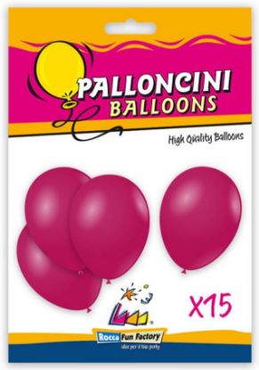 Picture of PALLONCINI COLOR 15pz 30cm FUCSIA