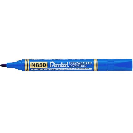 Picture of MARCATORE N850 12pz INDELEBILE BLU - PENTEL