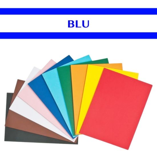 Immagine di QUADRANTI 100 FOGLI A4 IN CARTONCINO MOERRO 1pz BLU