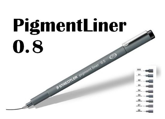 Picture of PENNA PIGMENTLINER 0,8 10PZ STAEDTLER PENNARELLO