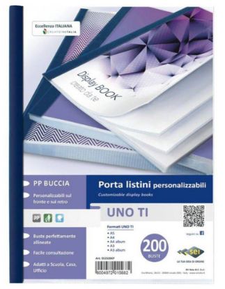 Immagine di PORTA LISTINO PERSONALIZ. UNO 200fg 22X30 - 1pz