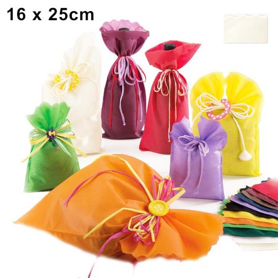 Immagine di BUSTA REGALO TNT ETOFFE AVORIO 16x25cm 25pz