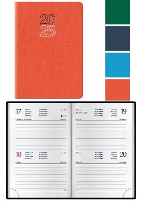 Immagine di AGENDA BIGIORNALIERA 6,5X10cm JEANS TASCABILE  COLORI ASSORTITI