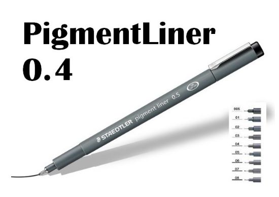 Picture of PENNA PIGMENTLINER 0,4 10PZ STAEDTLER PENNARELLO