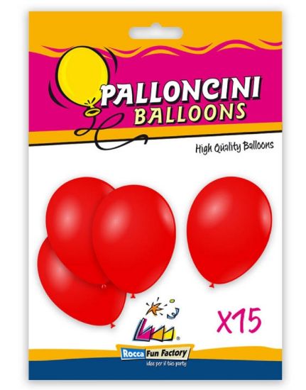 Immagine di PALLONCINI COLOR 15pz 30cm ROSSO